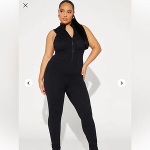 Fashion Nova Bianka Seamless Sleeveless Jumpsuit